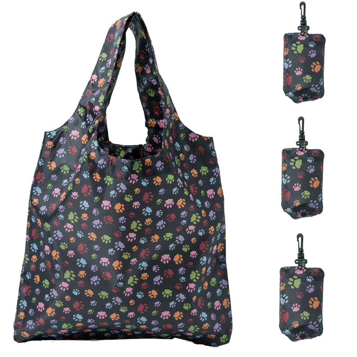 Printed Eco-Friendly Reusable Shopping Tote Bag – Foldable & Waterproof