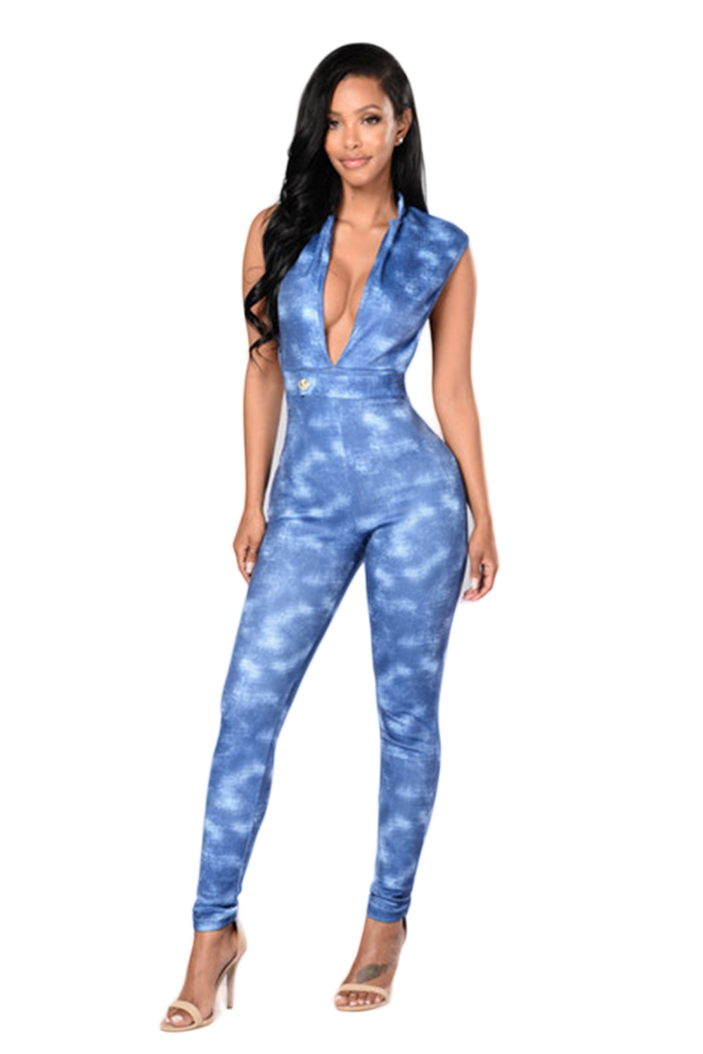 sexy jean jumpsuits