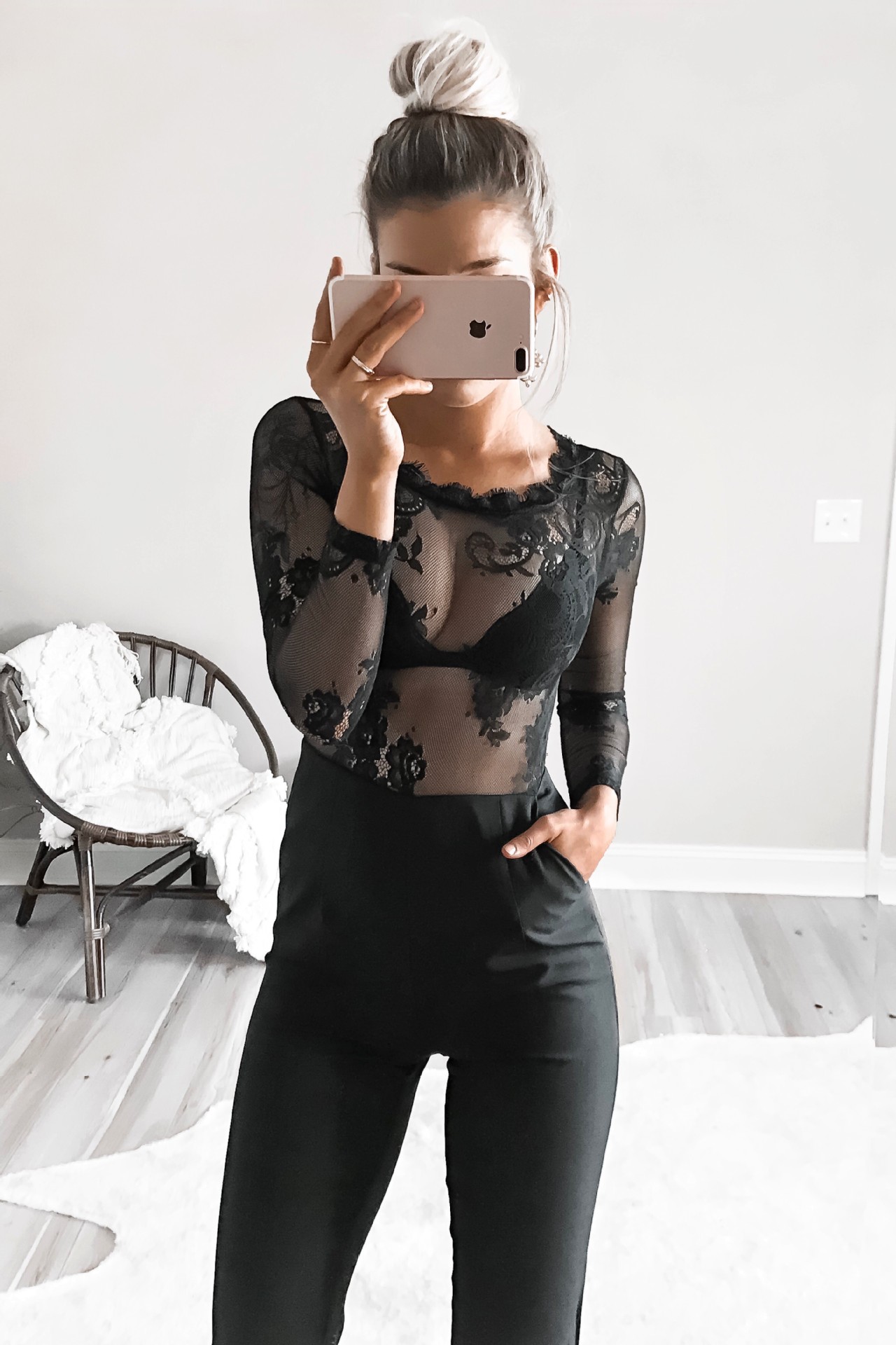 transparent jumpsuit