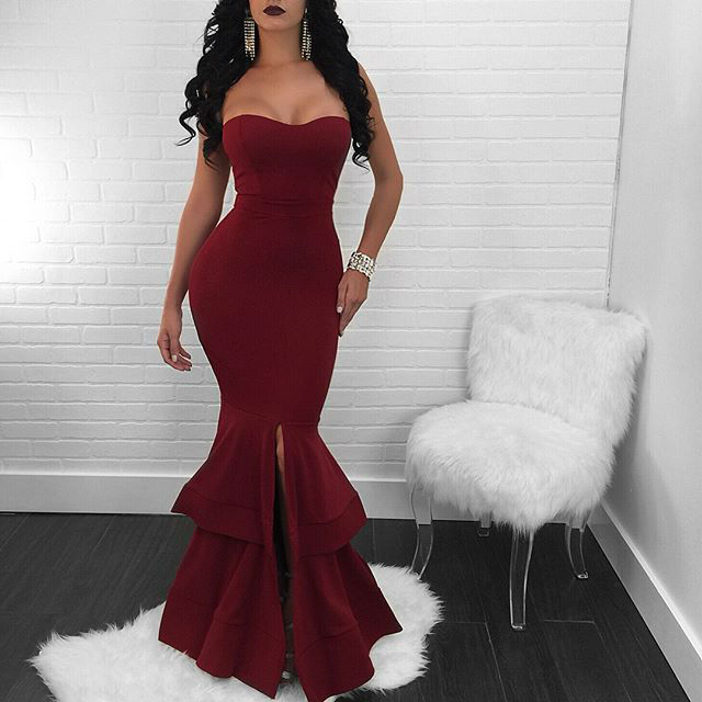 Strapless Mermaid Dress