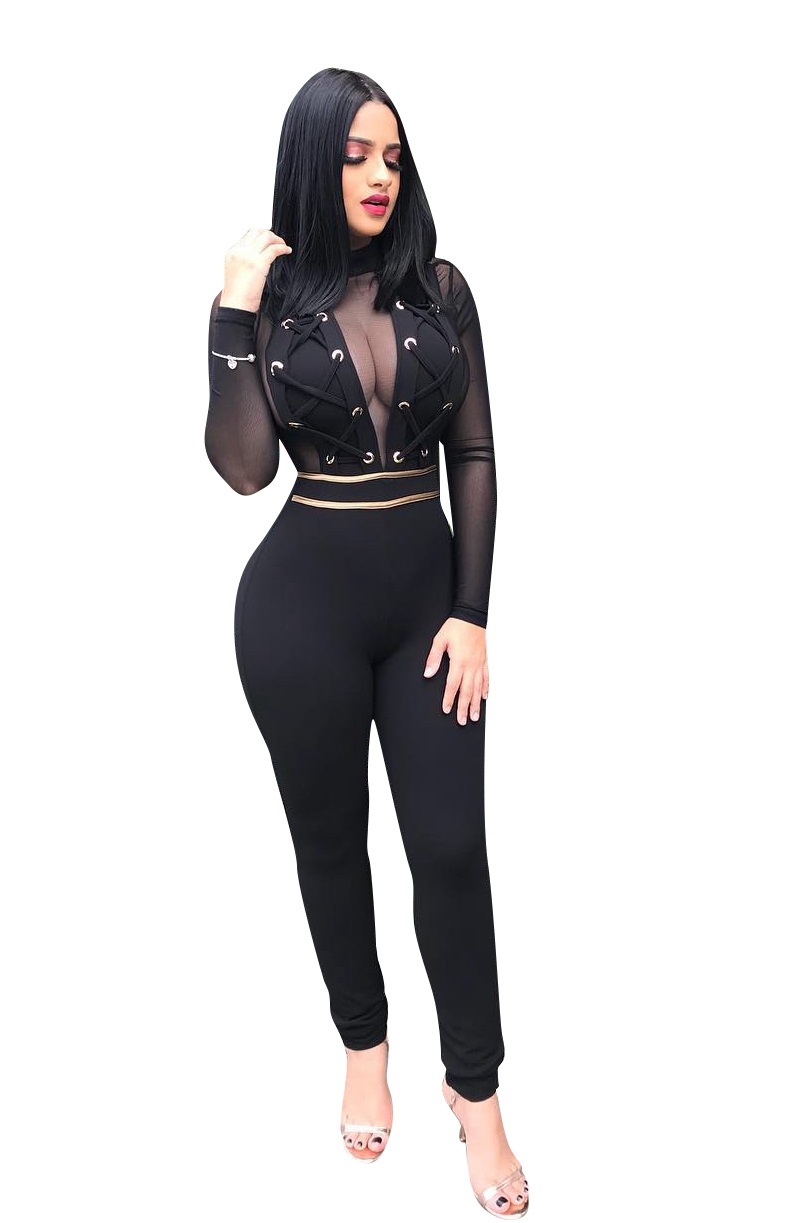 black club jumpsuit