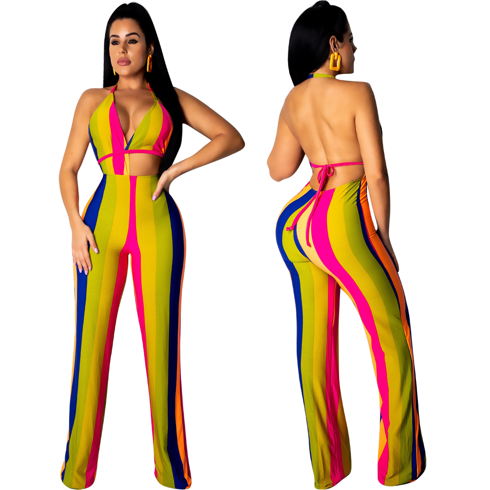 colorful jumpsuit