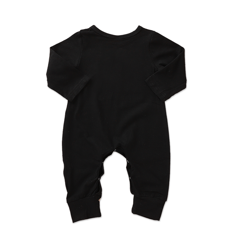 black long sleeve onesie