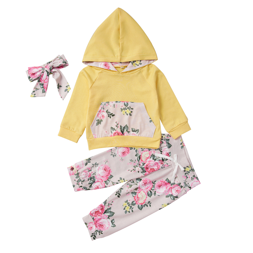 kids yellow sweatsuit