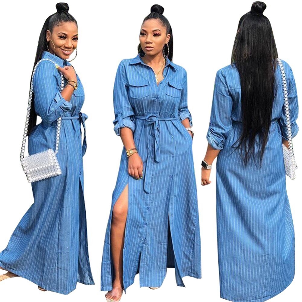 robe en jeans 2019