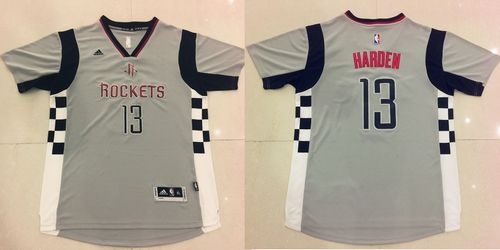 Houston Rockets #13 James Harden Gray 