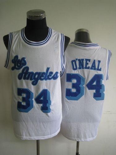 Free Shipping Us 24 99 Los Angeles Lakers 34 Shaquille O Neal White Throwback Stitched Nba Jersey M Flysneaker Cn Wholesale Los Angeles Lakers 34 Shaquille O Neal White Throwback Stitched Nba Jersey Best Version