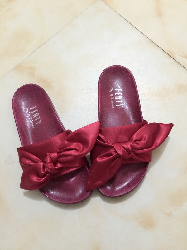 burgundy fenty slides release date