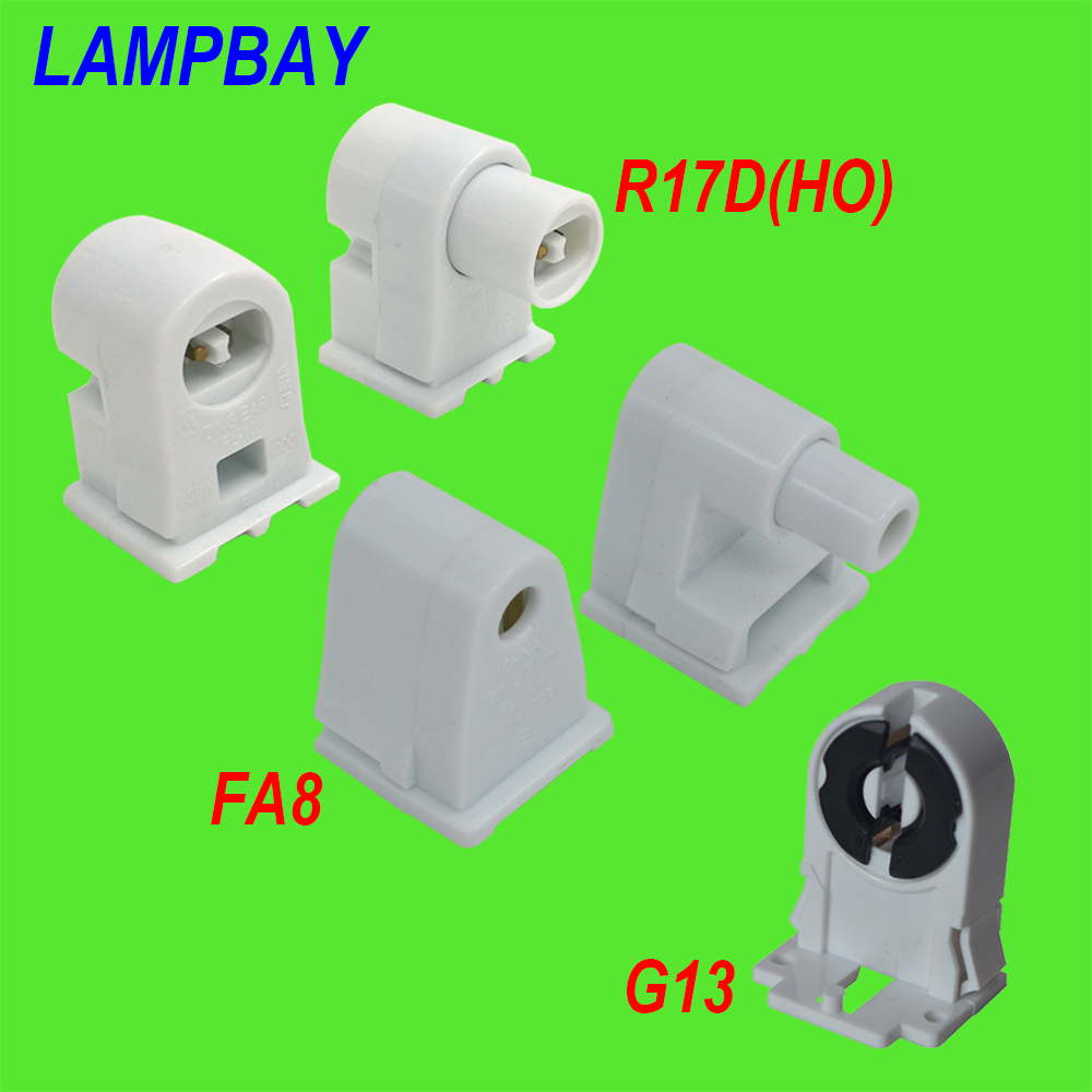 Lamp sockets FA8 G13 R17D HO