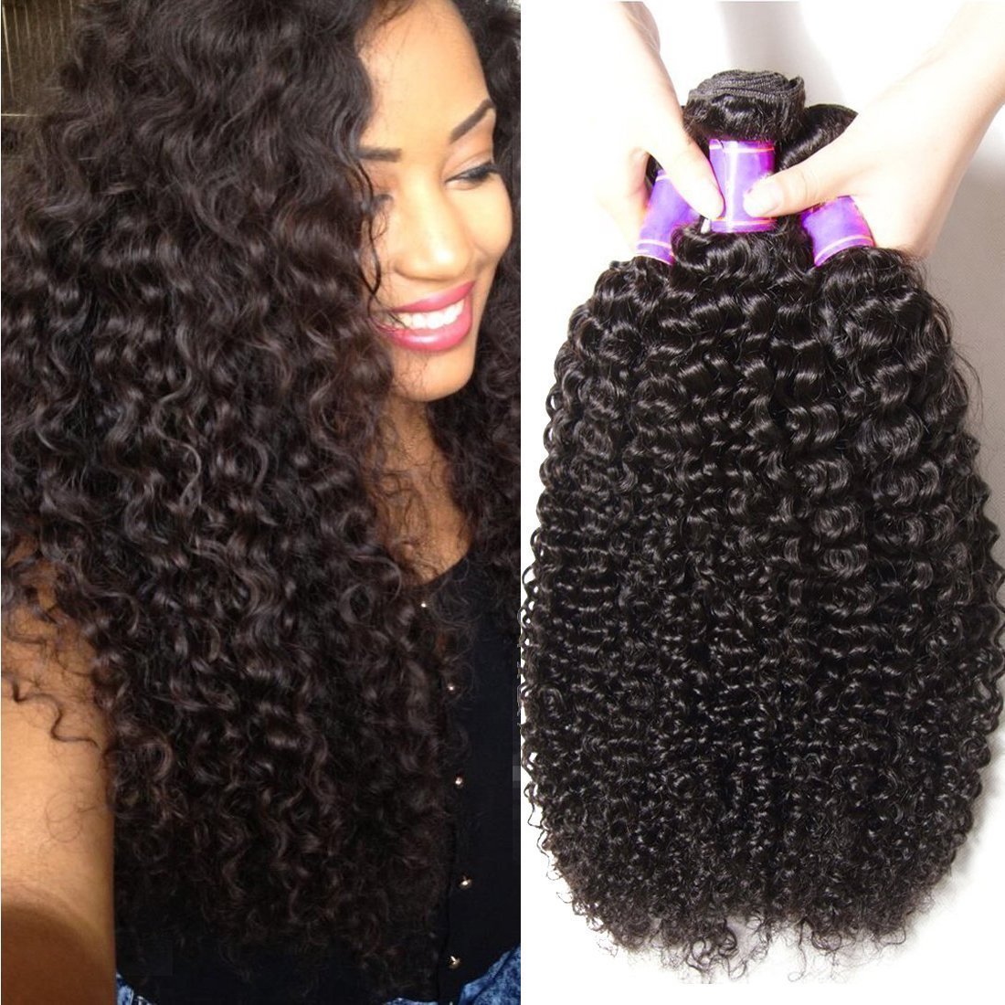 Good Selling Indian Curly Wave Human Hair
