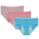 Nightaste Women Cotton Menstrual Period Briefs Sanitary Leak-Proof Panties(Pack of 3)