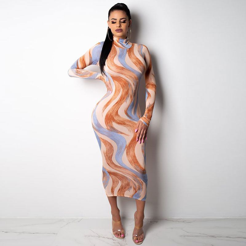 work of art midi dress
