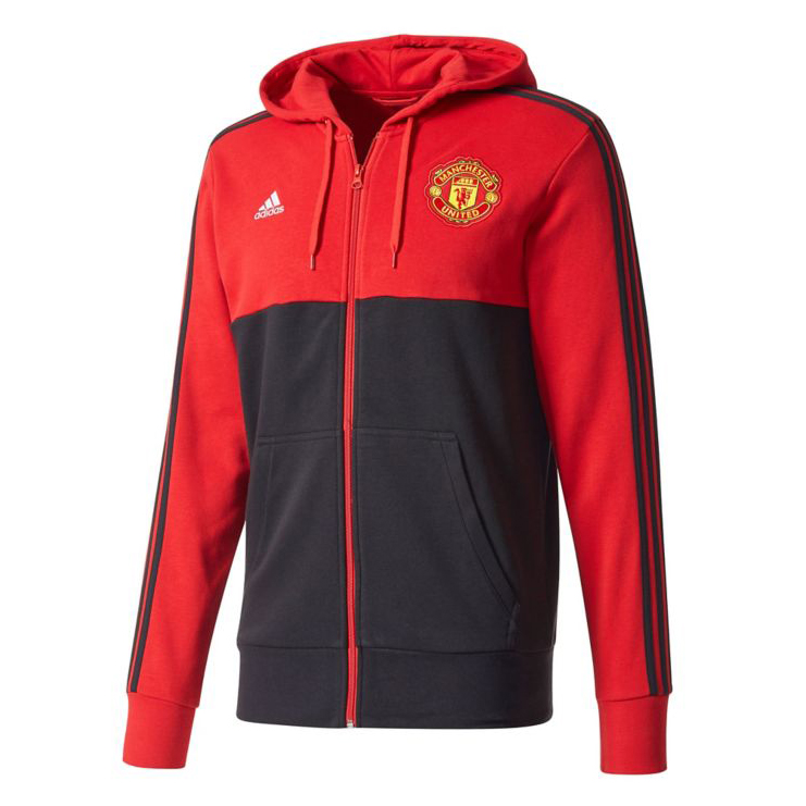 us 26 8 manchester united 3 stripe hoodie jacket us 26 8 manchester united 3 stripe hoodie jacket