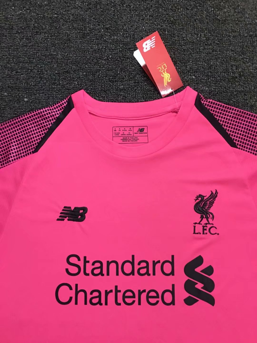 liverpool pink goalkeeper jersey