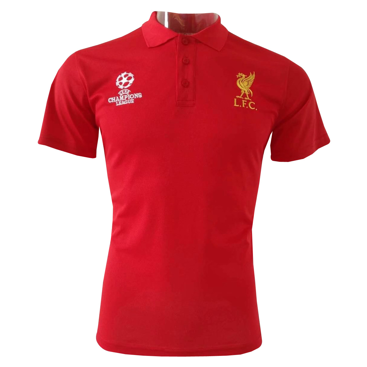 Polo Shirt Champions League Red 