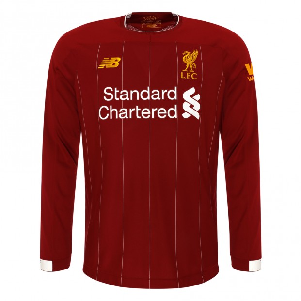 liverpool long sleeve jersey