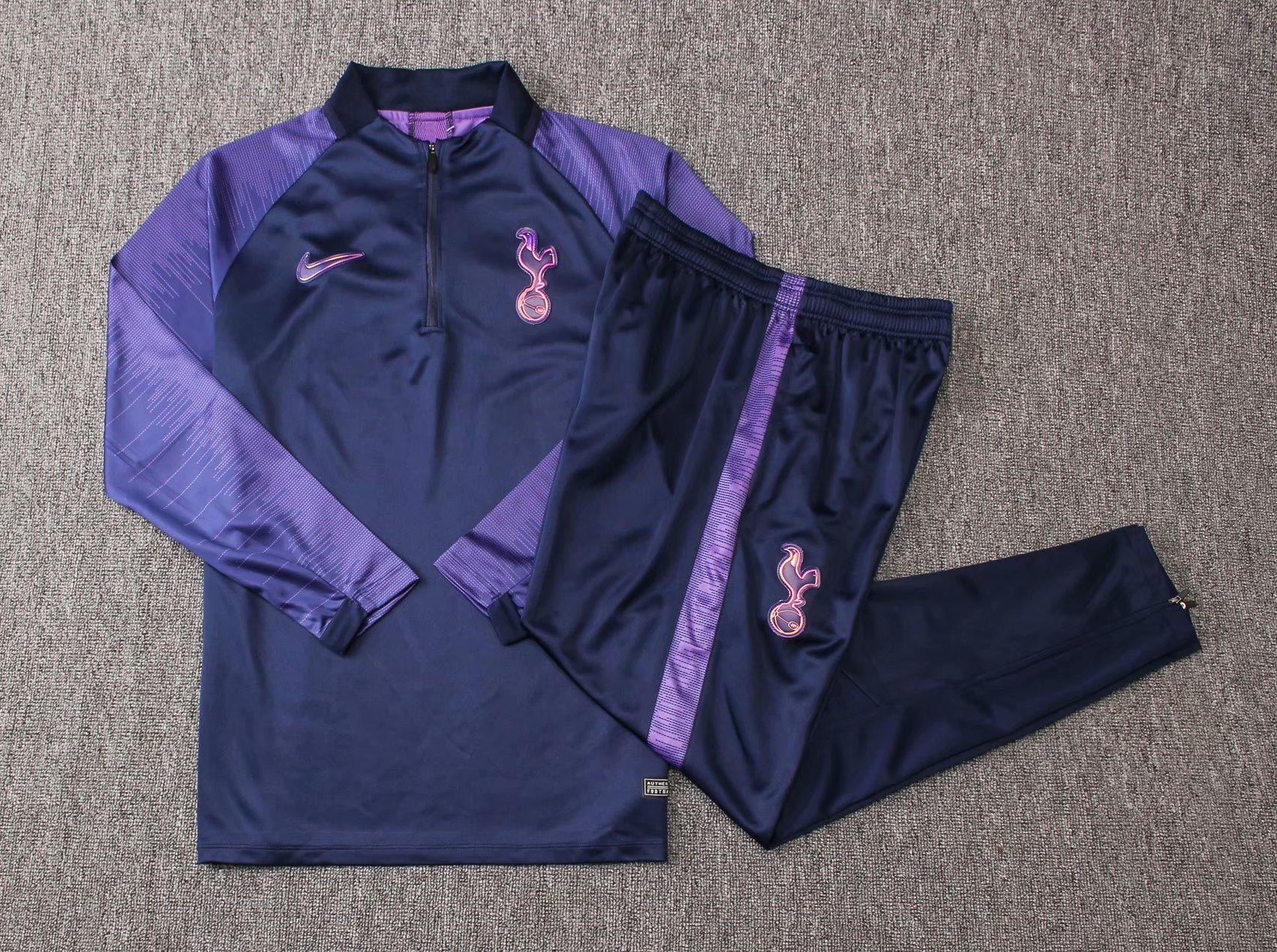 tottenham purple training jacket