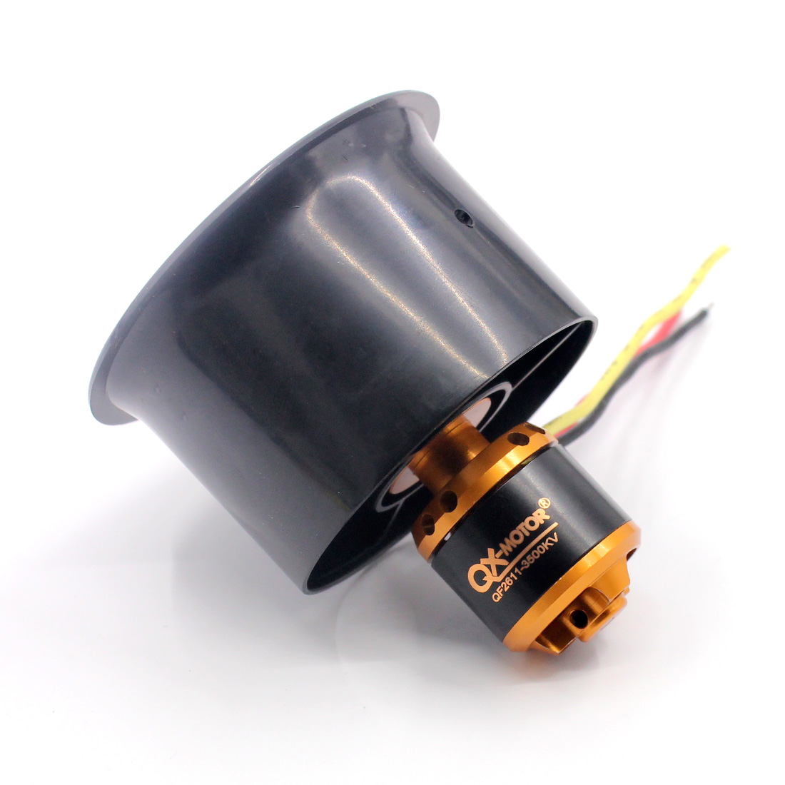 55mm/64mm 6/5 Blades EDF Ducted Fan with QF2611 3500KV/4500KV Brushless Motor