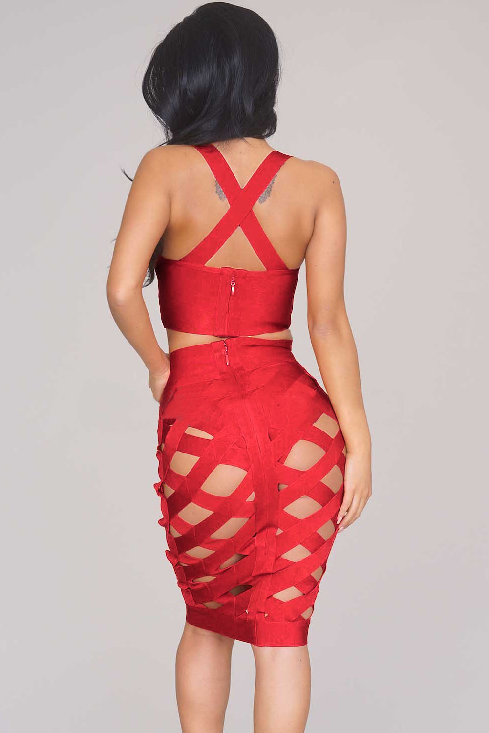 hunger games red dress