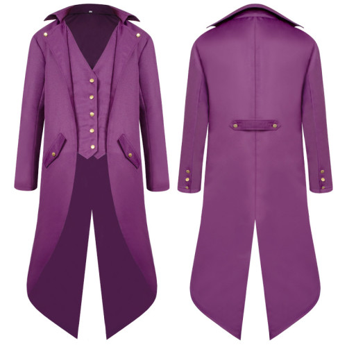 Jk009 Galaxy Legging Optom Kitaj Drop Shipping Steampunk Long Tailcoat