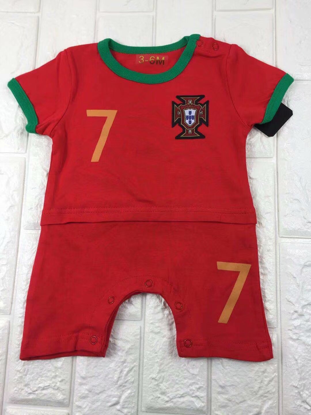 Arsenal Soccer Cotton Bodysuit Romper Onesie Jumpsuit Baby Clothes