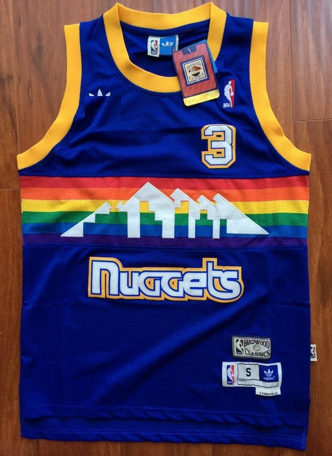 nuggets throwback jerseys