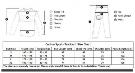 Real Madrid Jersey Size Chart