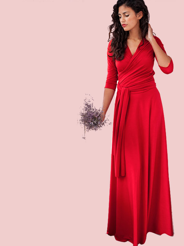 Bandage Maxi Dress