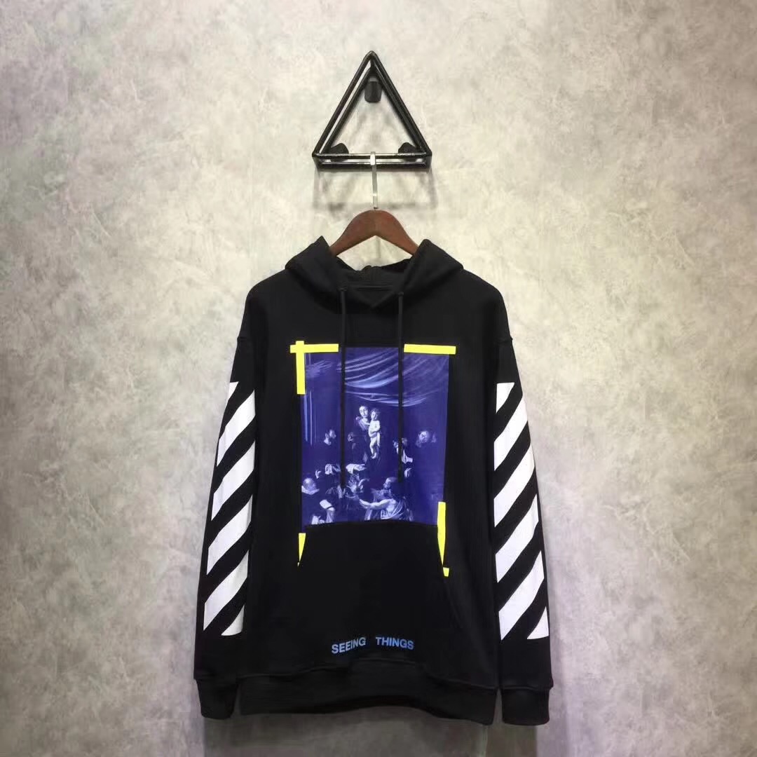 off white hoodie seeing things