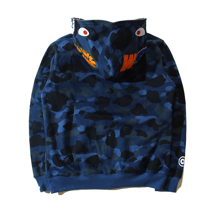 bape wgm shark hoodie