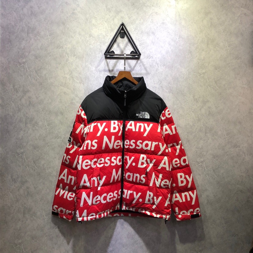 north face x supreme by any means necessary