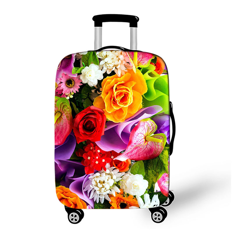 flower luggage