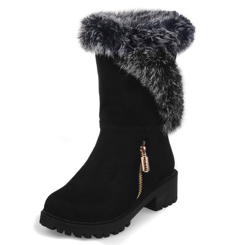 Comfort Winter Snow Warm Soft Mid Calf Boots Comfort Winter Snow Warm Soft Mid Calf Boots