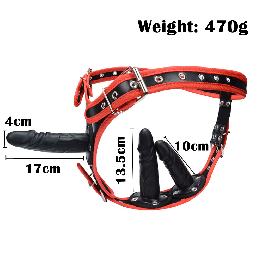 Фаллоимитатор Strap-on-me Dildo Plug P&G XL 19 см, сиреневый металлик 6016831 - Strap-on-me - Для страпонов с кольцом - Купить