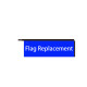 Replacement 8.5FT Sail Banners with Custom Graphics