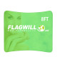 8FT Curve Stretch Fabric Display with Custom Graphics