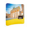 8FT Curve Stretch Fabric Display with Custom Graphics