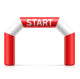 Inflatable Arch with Custom Graphic
