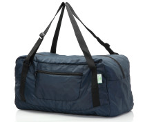 Free shipping HOLYLUCK Foldable Travel Duffel Bag For Women & Men Luggage Great for Gym (Navy Blue)