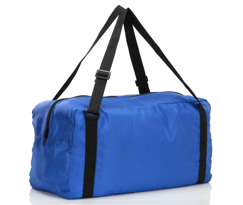 Free shipping HOLYLUCK Foldable Travel Duffel Bag For Women & Men Luggage Great for Gym (Blue)