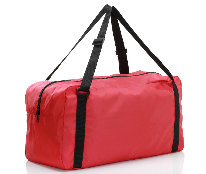 Free shipping HOLYLUCK Foldable Travel Duffel Bag For Women & Men Luggage Great for Gym (Red)