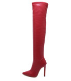 Leather Classic knee high boots
