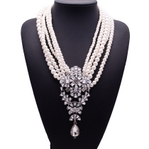 High grade exaggerated Pearl Necklace