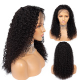 Cynosure 13x4 Lace Front Human Hair Wigs for Black Women Remy Brazilian Kinky Curly 
