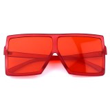 Fashion Sunglasses Women Ladies Red Fashion Oversized Square Sun Glasses Driving Shades Eyewear UV400 gafas de sol