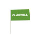 Hand waving Flag Banner with Custom Graphics