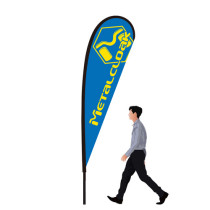12FT Teardrop Flags with Custom Graphics