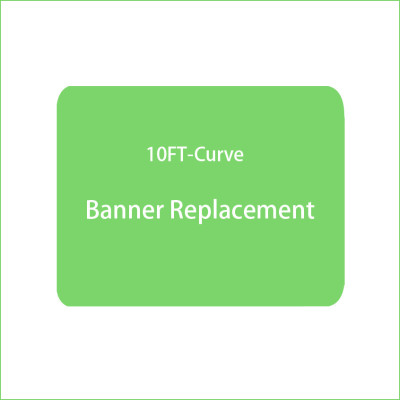 Replacement 10FT Curve Banner with Custom Graphics 