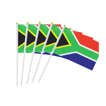 Hand waving Flag Banner with Custom Graphics