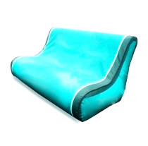 Inflatable Couch with Custom Graphic